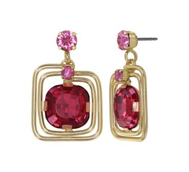 Coralline/Pink - To The Max - Konplott earrings
